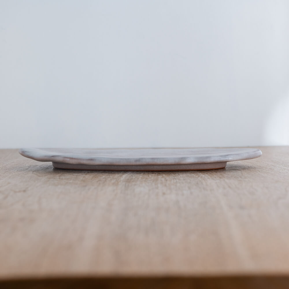 【WEB限定】貫入 雲型長皿 (大) -器市-