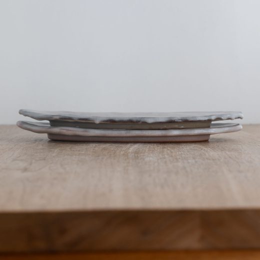 【WEB限定】貫入 雲型長皿 (大) -器市-