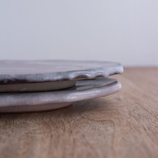 【WEB限定】貫入 雲型長皿 (大) -器市-