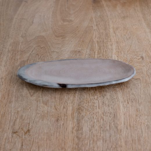 【WEB限定】貫入 雲型長皿 (小) -器市-