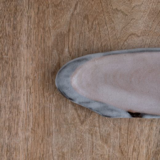 【WEB限定】貫入 雲型長皿 (小) -器市-