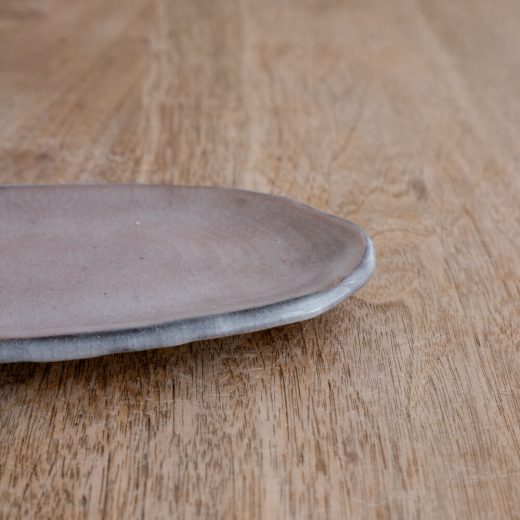 【WEB限定】貫入 雲型長皿 (小) -器市-