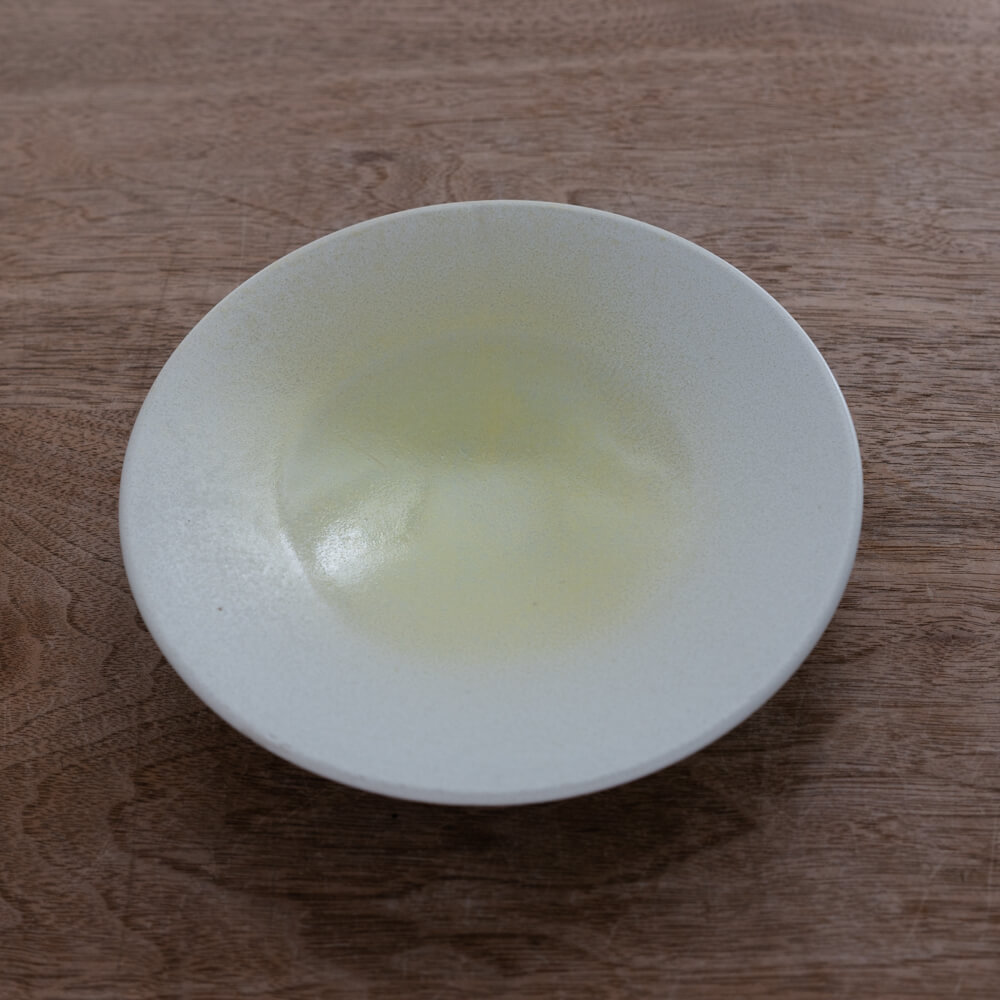 【WEB限定】氷結イエロー 輪二重6.5皿-器市-