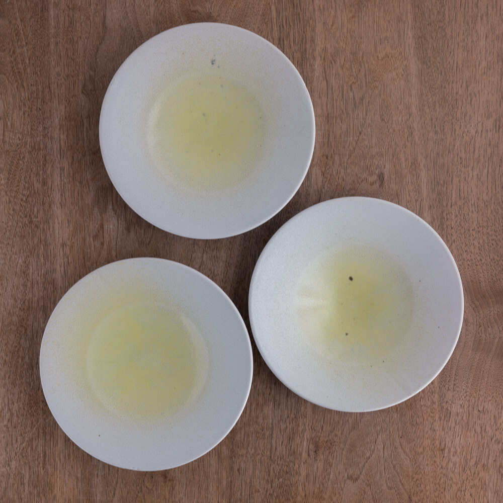 【WEB限定】氷結イエロー 輪二重6.5皿-器市-