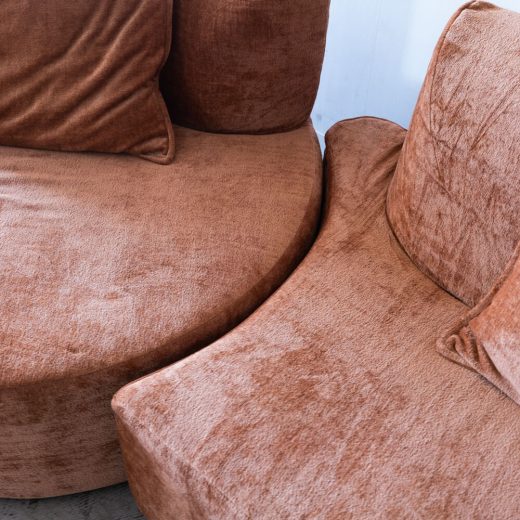 MORU 3S圧縮ソファ 張地：キャメル SH400