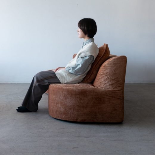 MORU 3S圧縮ソファ 張地：キャメル SH400