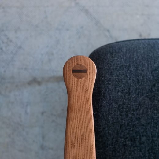 【数量限定】マルコ ラウンジチェア IC-DGY