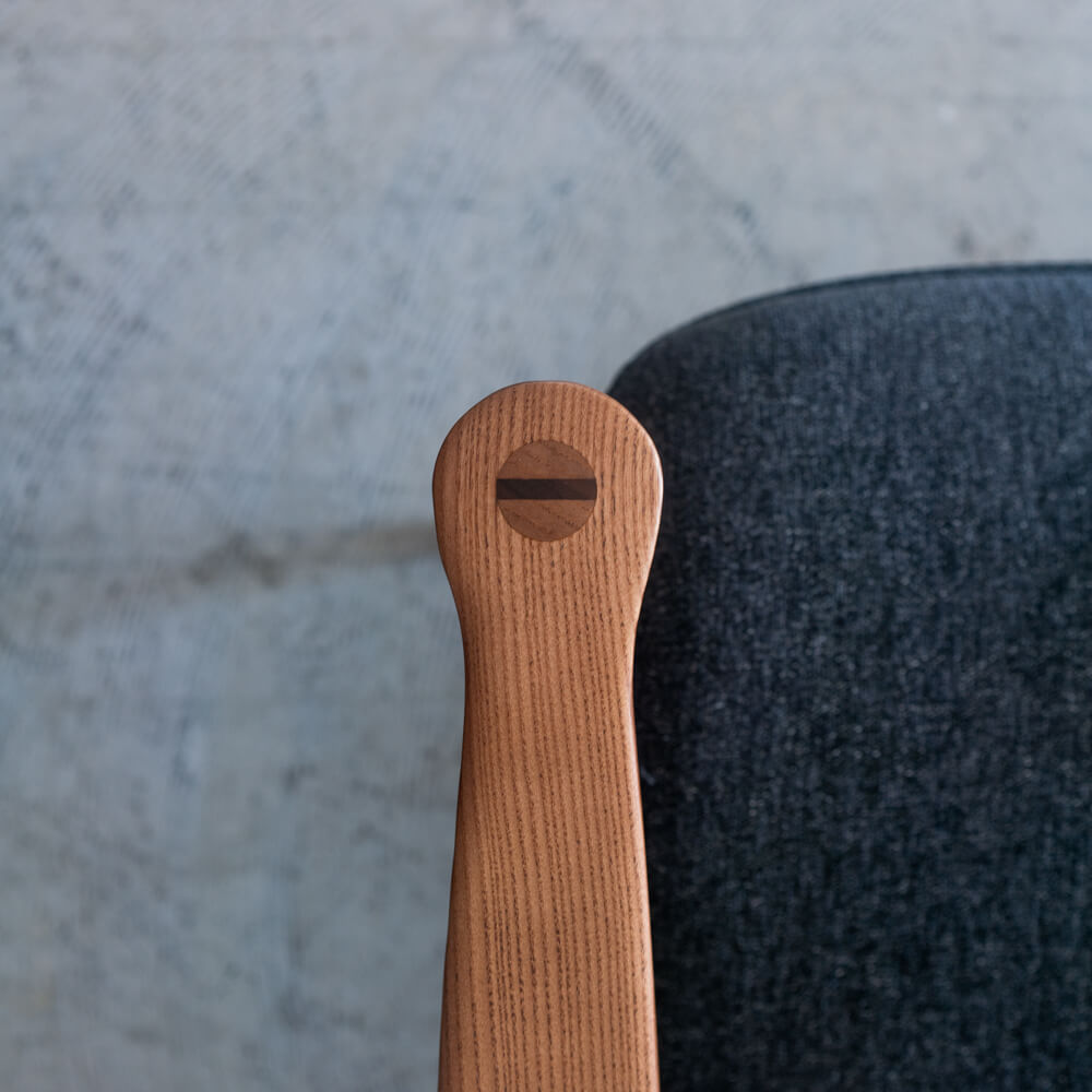 【数量限定】マルコ ラウンジチェア IC-DGY