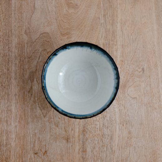 【WEB限定】ルチール錆流し 縞一珍5寸丼 -器市-