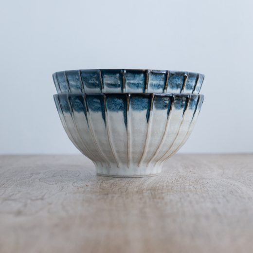 【WEB限定】ルチール錆流し 縞一珍5寸丼 -器市-