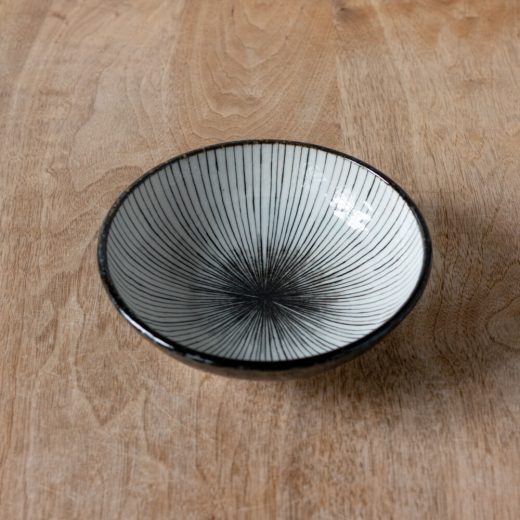 【WEB限定】黒真珠十草 手捻り5寸鉢 -器市-