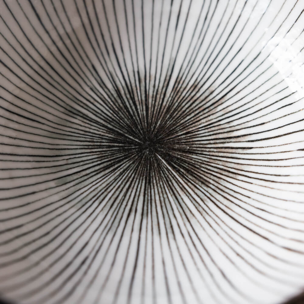 【WEB限定】黒真珠十草 手捻り5寸鉢 -器市-