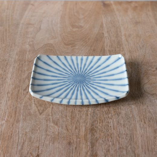 【WEB限定】Focus 白 長角6寸皿 -器市-