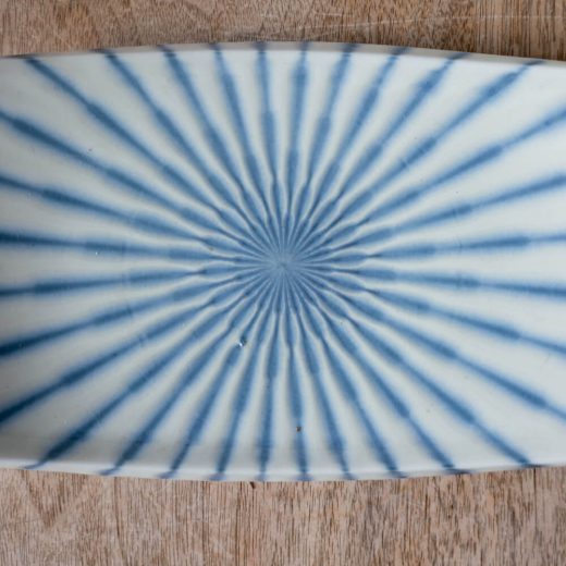 【WEB限定】Focus 白 長角6寸皿 -器市-