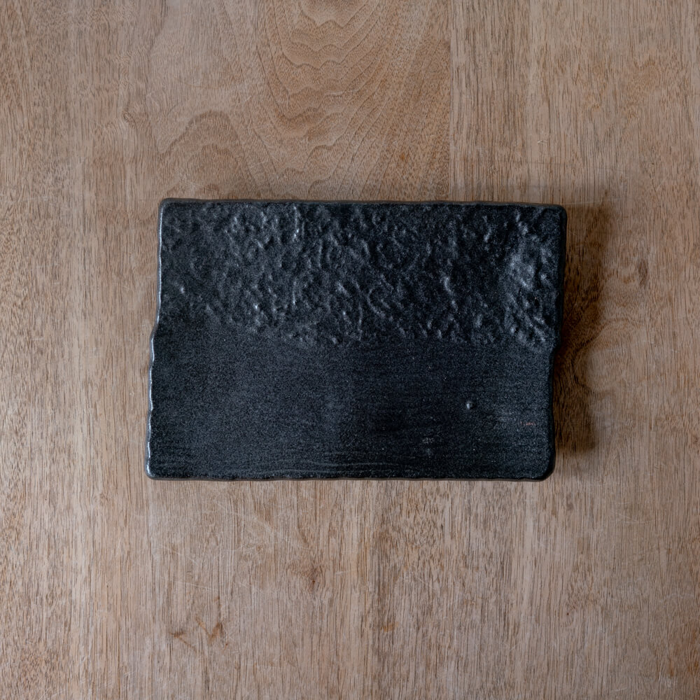 【WEB限定】黒楽 焼物皿 -器市-