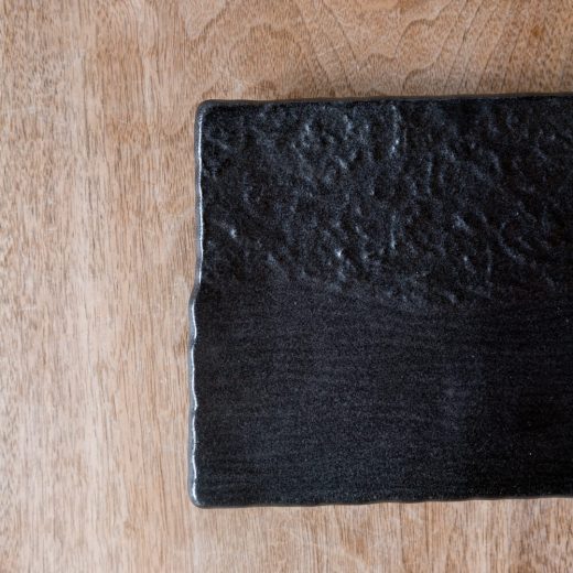 【WEB限定】黒楽 焼物皿 -器市-