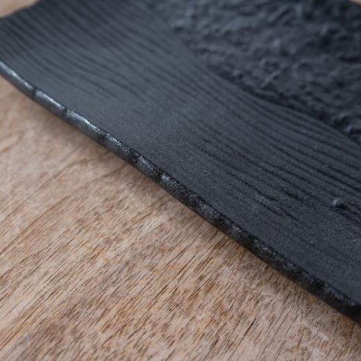 【WEB限定】黒楽 焼物皿 -器市-