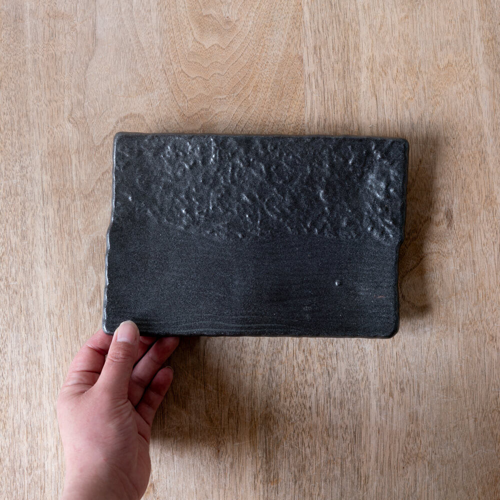 【WEB限定】黒楽 焼物皿 -器市-