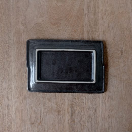 【WEB限定】黒楽 焼物皿 -器市-