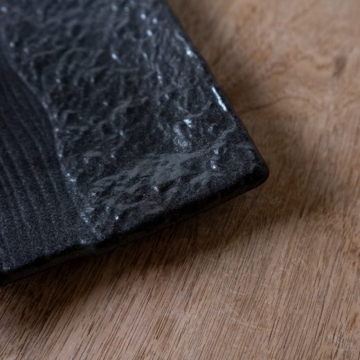 【WEB限定】黒楽 焼物皿 -器市-