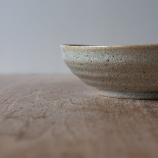 刷毛目 茶 ロクベ6寸ボール -器市-