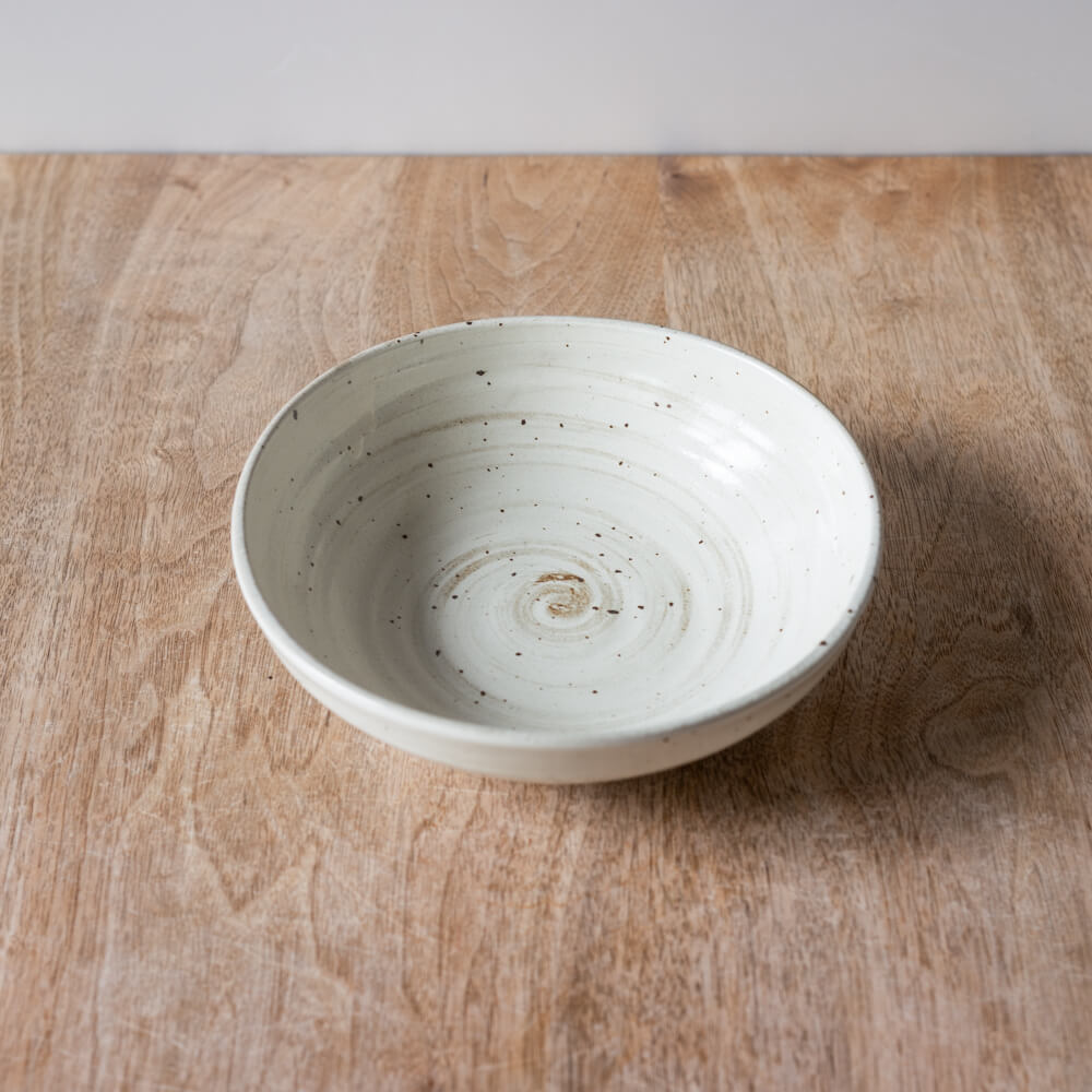 白粉引 ロクベ6寸ボール -器市-