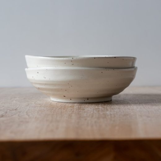 白粉引 ロクベ6寸ボール -器市-