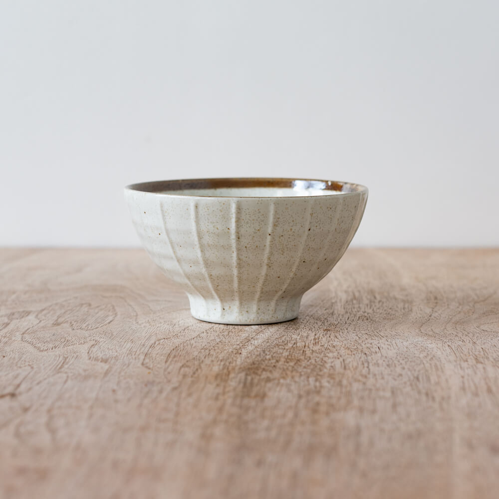 うのふ 縞一珍飯碗 -器市-