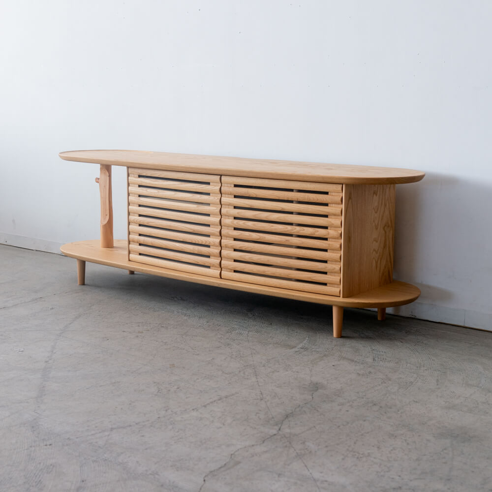 ［飛騨産業アウトレット］ kinoe AVキャビネット EK533 NY色