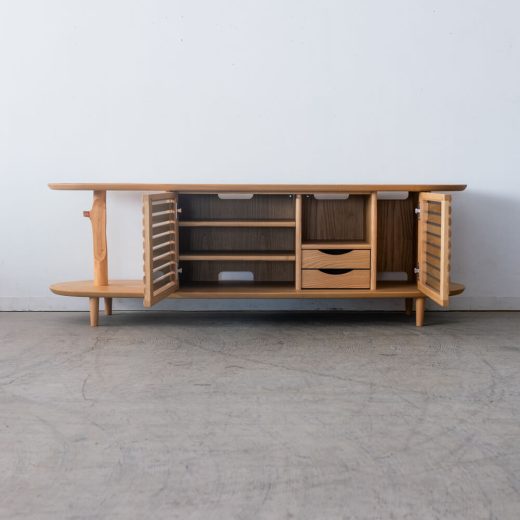 ［飛騨産業アウトレット］ kinoe AVキャビネット EK533 NY色