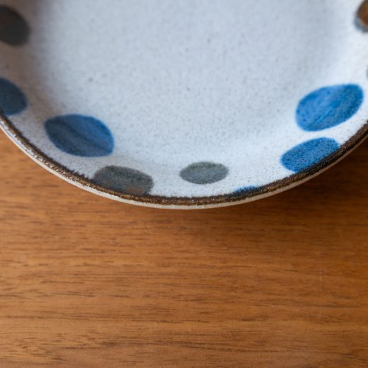 【WEB限定】ぱいかじ5寸皿 星 (ドット) -器市-