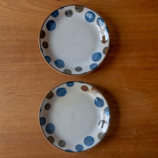 【WEB限定】ぱいかじ5寸皿 星 (ドット) -器市-