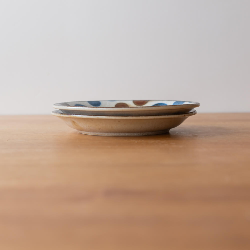 【WEB限定】ぱいかじ5寸皿 星 (ドット) -器市-