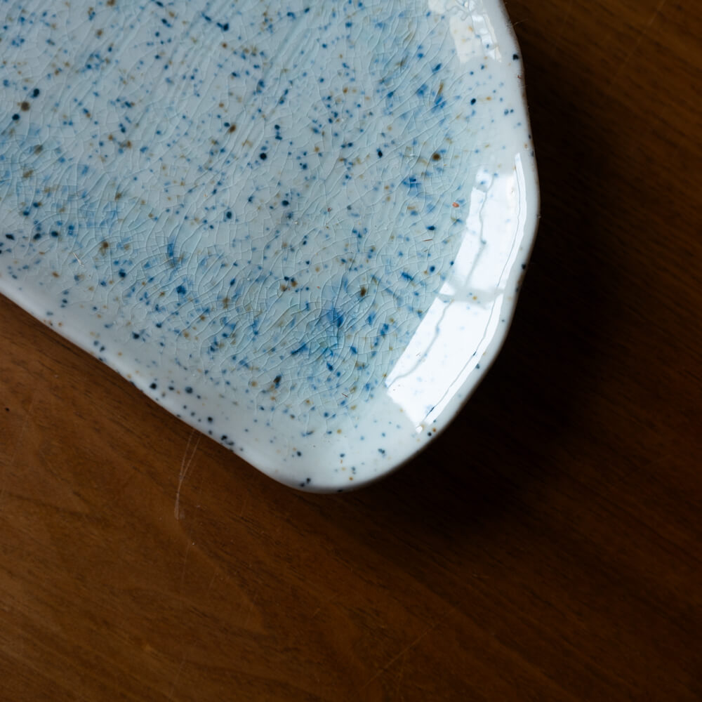 【WEB限定】星屑 半月皿 -器市-