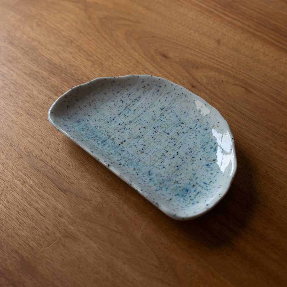 【WEB限定】星屑 半月皿 -器市-