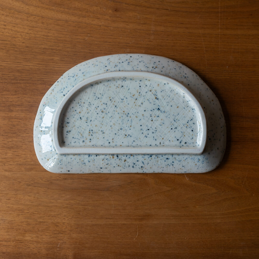 【WEB限定】星屑 半月皿 -器市-