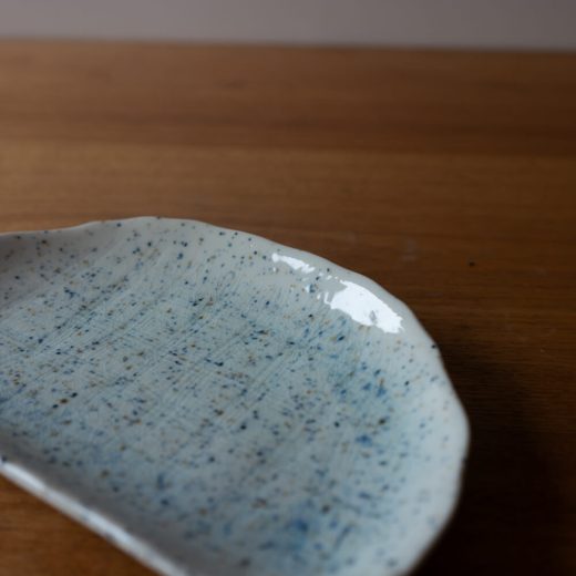 【WEB限定】星屑 半月皿 -器市-