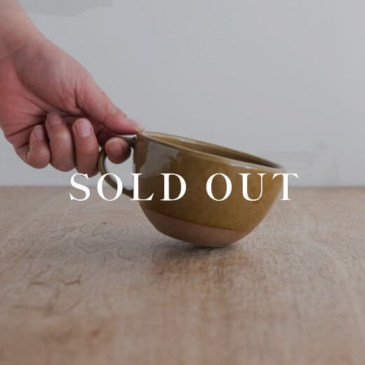 アウトレット食器（器市）の土物スープカップ AM 売り切れ